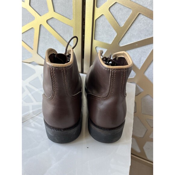 Kingtreads CSA Men Work boots Leather Brown steel toe Sole Sz 9.5 Class Grade 1 - Picture 9 of 14